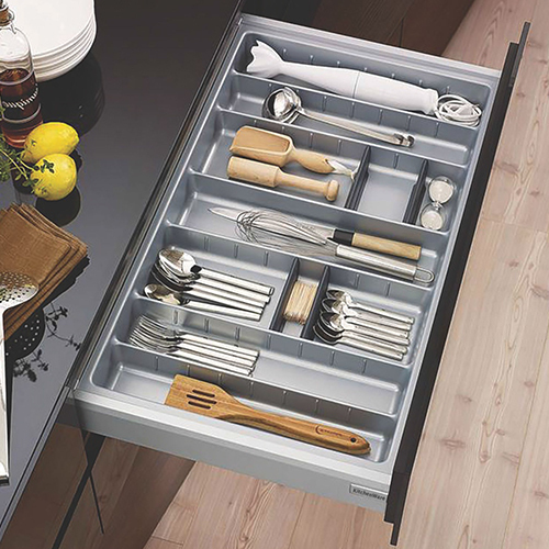 Kw-500A-Ct-450-Pvc Grey Cutlery Tray - Features: High Quality