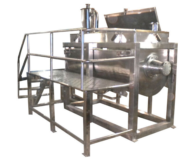 Ribbon blender powder mixer machine