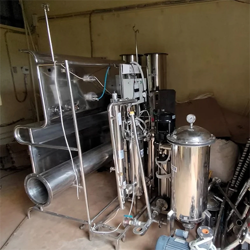 500 LPH SS रिवर्स ऑस्मोसिस प्लांट
