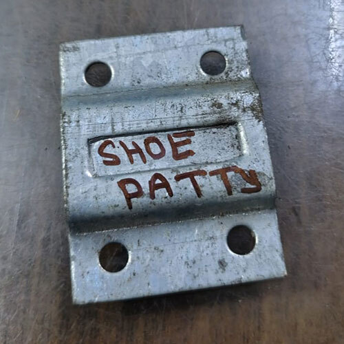 Shoe Patty - Application: Industrial