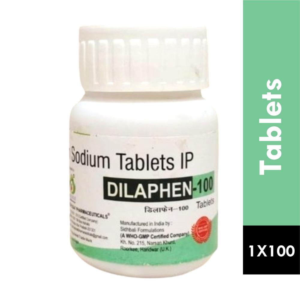 DILAPHEN 100 TABLET -PHENITOIN SODIUM 100MG TABLET