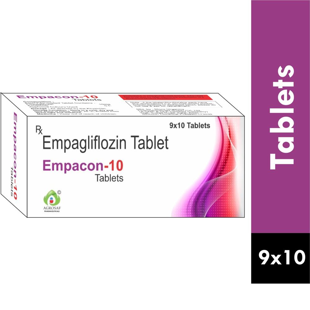 EMPACON 10 TABLET (Alu-Alu)  - EMPAGLIFLOZIN 10MG TABLET