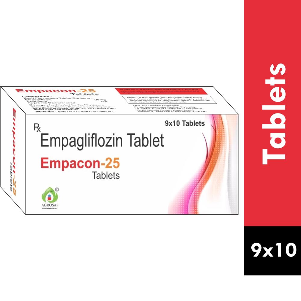 EMPACON 25 TABLET - EMPAGLIFLOZIN 25MG