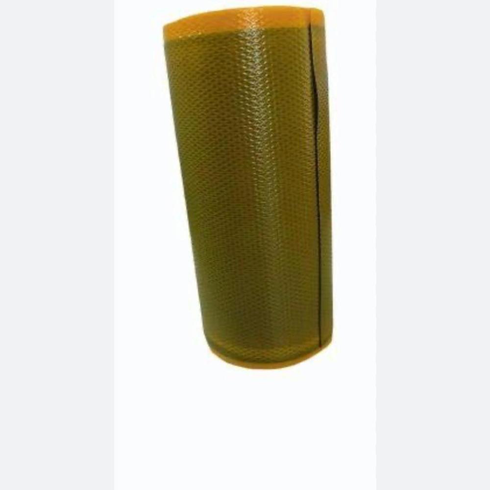 Single Poly Rubber Rolls - Color: Yellow