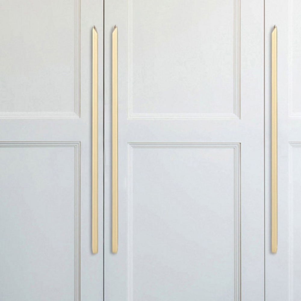 Arctic Lip Pull Handle | Kitchen Cabinet Pull | Invisible Handle | Dresser Handle | Finger Drawer Pull | Wardrobe Handle | Cabinet Hardware | Ambry Handle