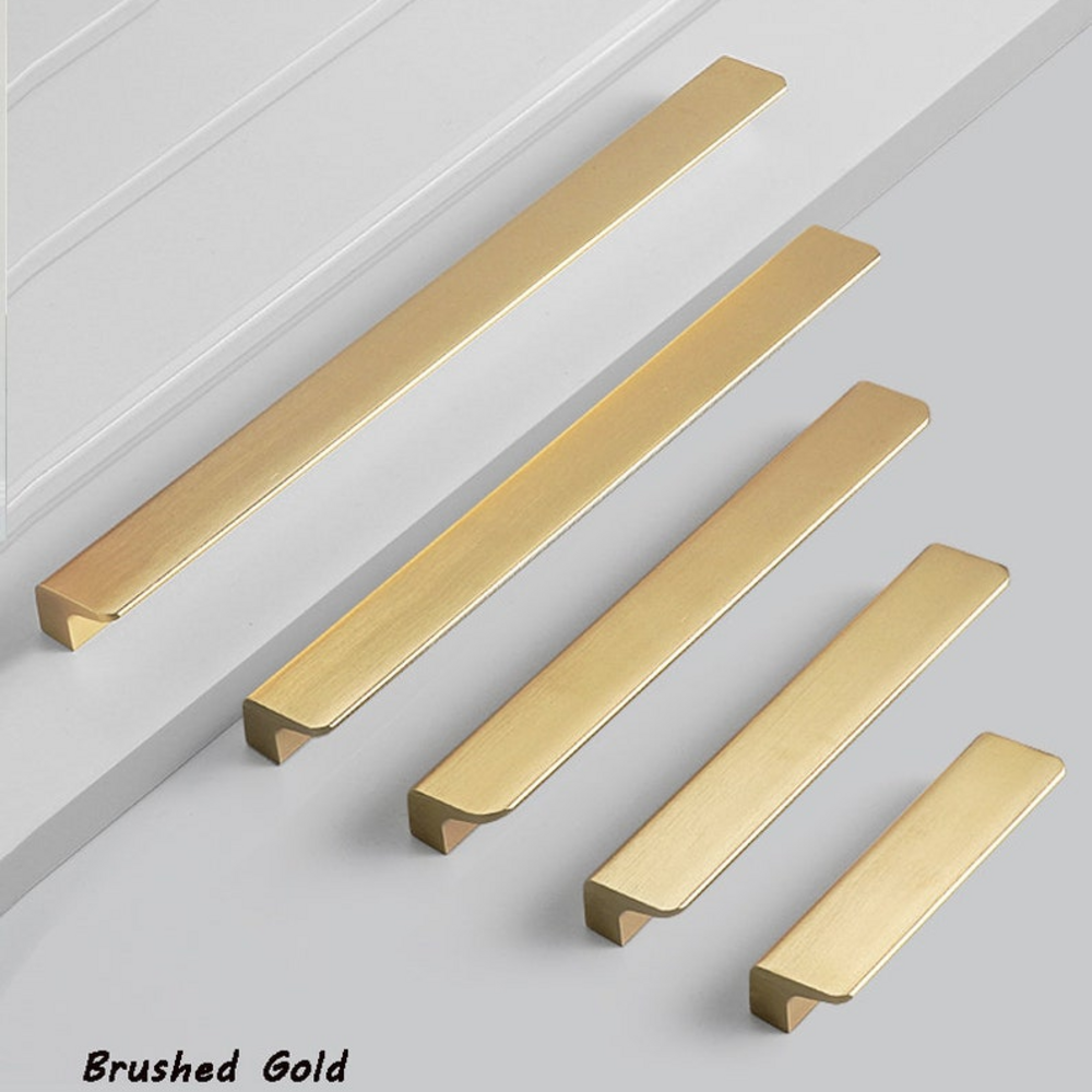Arctic Lip Pull Handle | Kitchen Cabinet Pull | Invisible Handle | Dresser Handle | Finger Drawer Pull | Wardrobe Handle | Cabinet Hardware | Ambry Handle