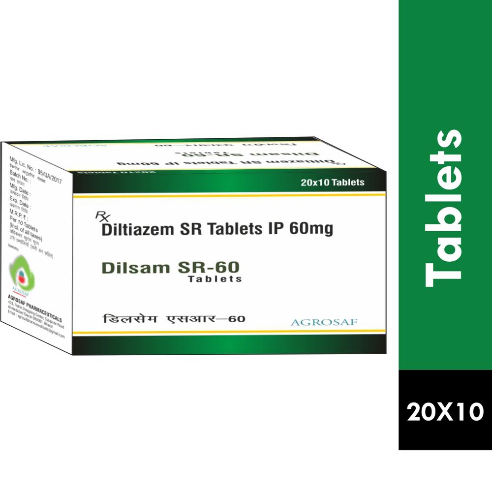 DILSAM SR 60 TABLET - Diltiazem (60mg)