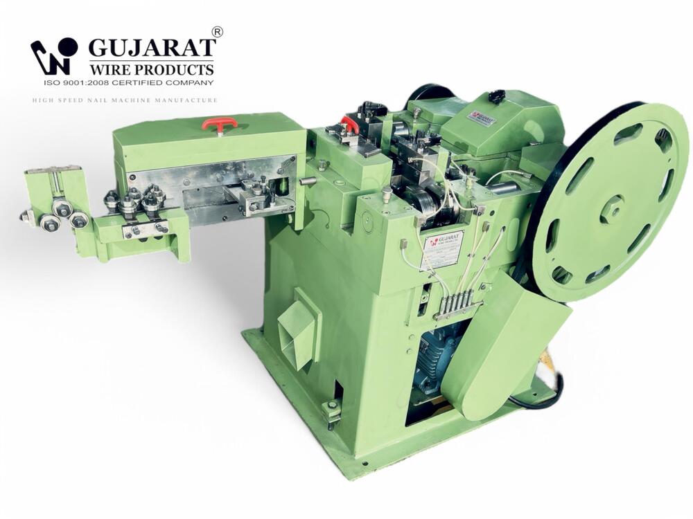 1 To 4 Inch Wire Nail Making Machine - Durable Materials, High-speed Production, User-friendly Controls, Low Maintenance, Versatile Nail Sizes