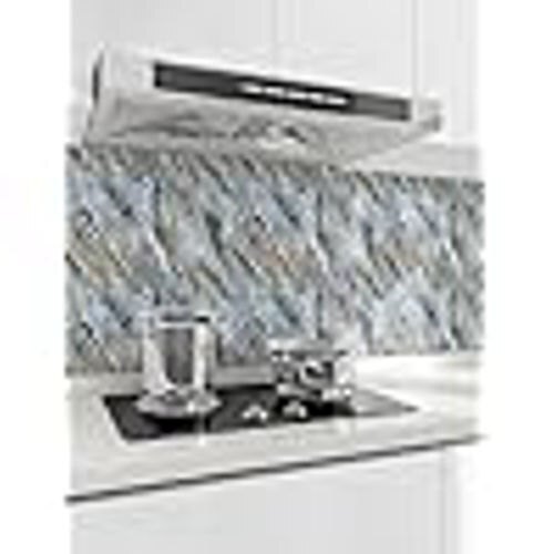 MARBLE WALL PAPER - BLUE GREY MARBLE