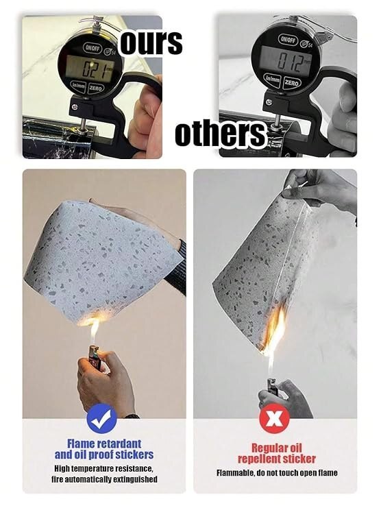 MARBLE WALL PAPER - BLUE GREY MARBLE