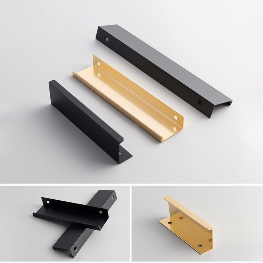 Imperial Lip Pull Handle | Modern Kitchen Cabinet Pull | Hidden Pull | Dresser Handle | Hollow Handle | Wardrobe Handle | Luxurious Cupboard Pull