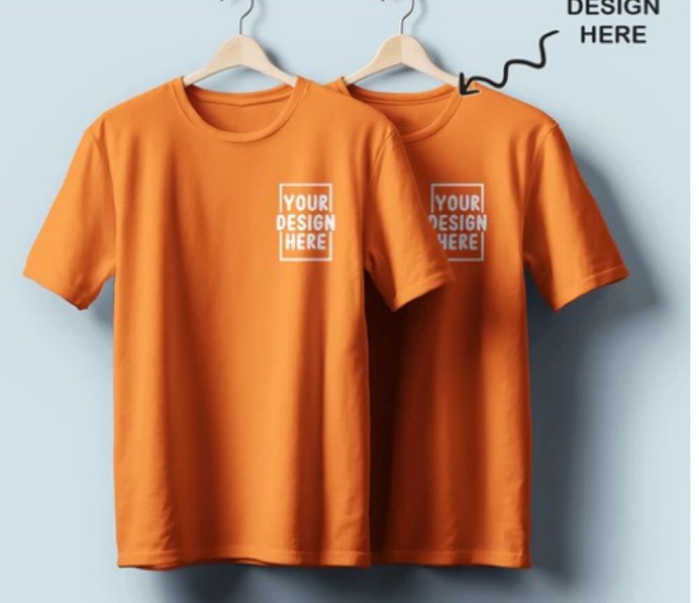 Logo Printed Custom Corporate T Shirt