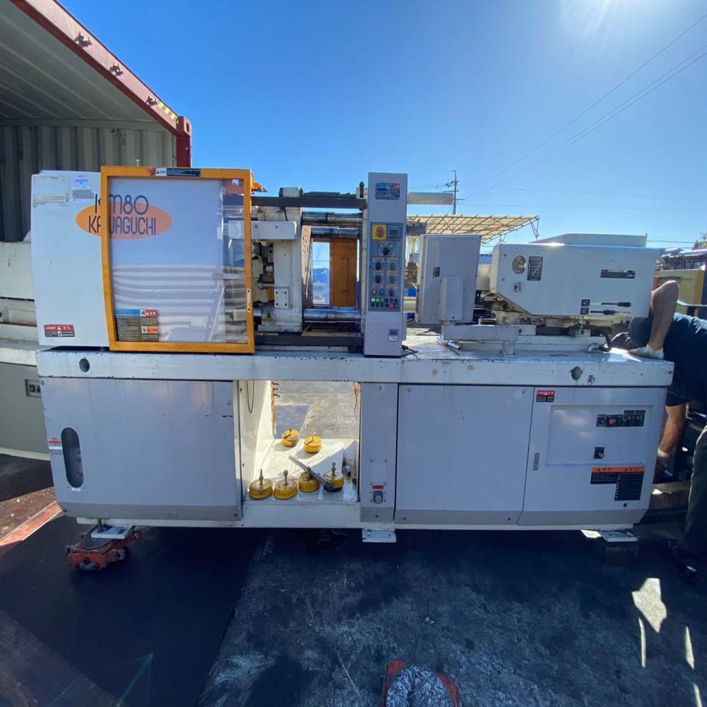 Kawaguchi Km 80 B2 Used Injection Molding Machine - General Use: Moulding