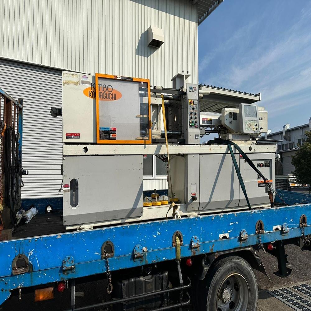 Kawaguchi Km 80 B2 Used Injection Molding Machine - General Use: Moulding