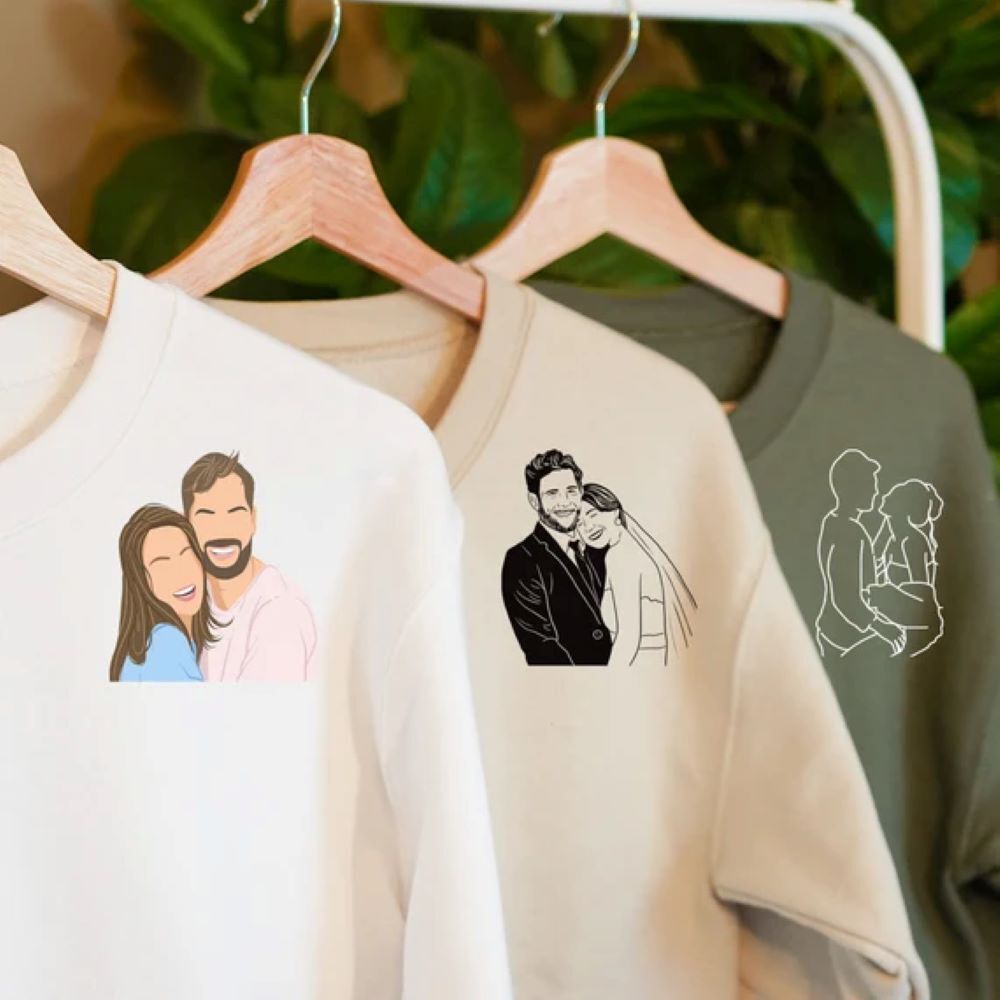 Custom Printed Sweatshirt - Feature: Handwash