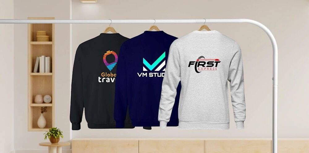 Custom Printed Sweatshirt - Feature: Handwash