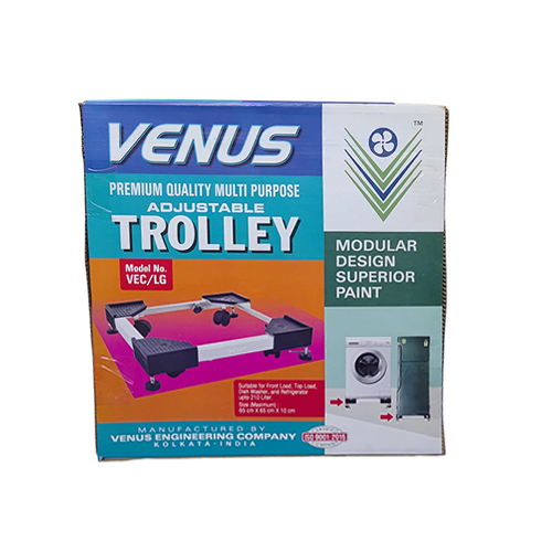 Premium Quality Multi Purpose Adjustable Trolley - Material: Plastic