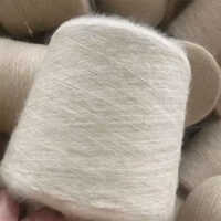 Brushed Mohair Wool Blended Yarn
