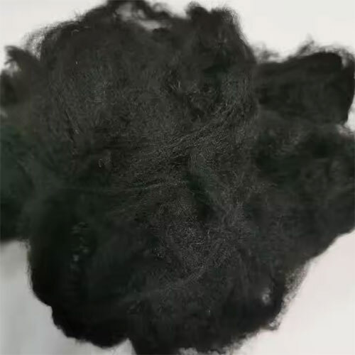 3D64MM 6D64MM Recycled Polyester Staple Fiber Dope Dyed