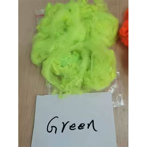 Glow Color High Quality 100%recycled Polyester Staple Fiber