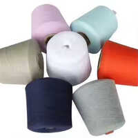 Soft Socks Yarn Dope Dyed 100% Polyester Spun Yarn For Socks - Application: Industrial