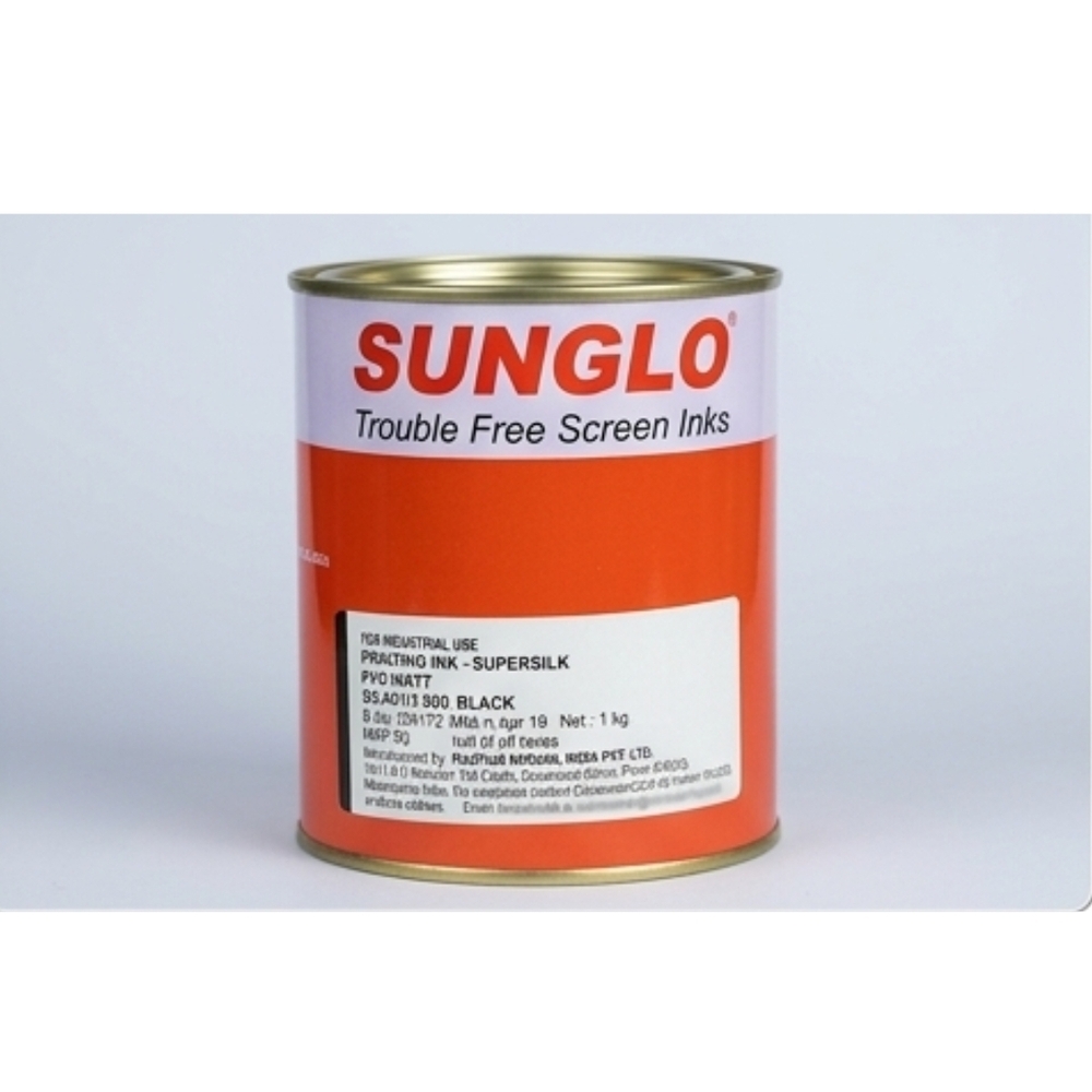 Silk Pvc Printing Ink - Color: Black