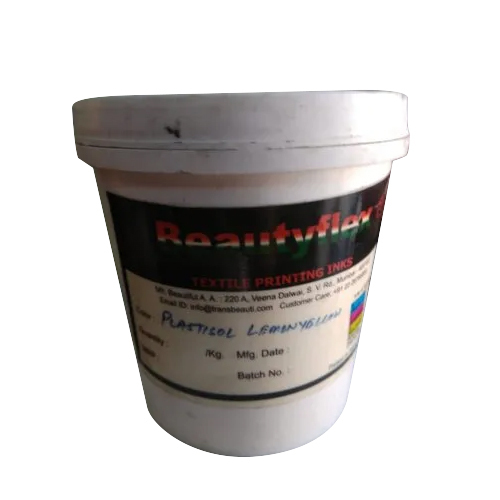 Plastisol Inks - Application: Screen Printing
