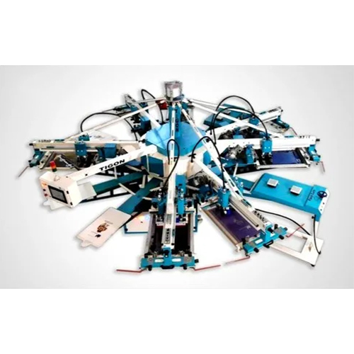 Automatic Screen Printing Machine - Material: Metal & Plastic