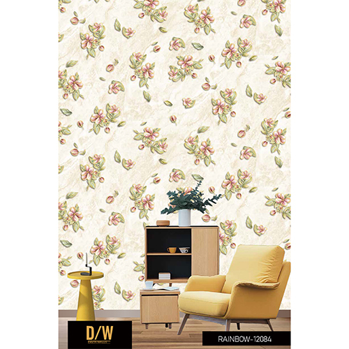 फ्लावर Pvc वॉलपेपर