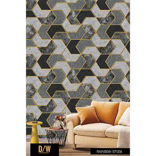 Patterns Pvc Wallpaper - Material: Acrylic