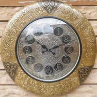 Antique Wall Clock - Color: Multicolor