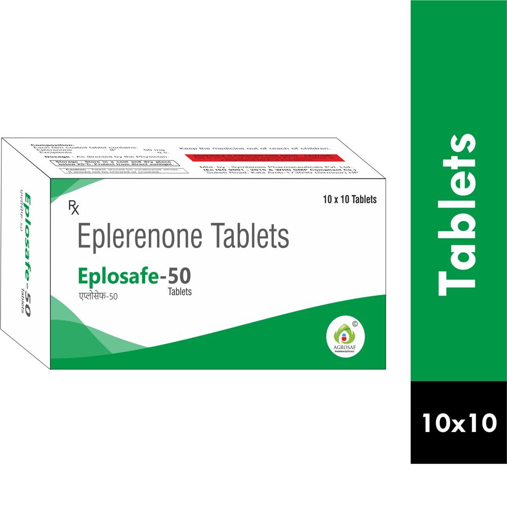 Eplosafe 50 Tablets - Eplerenone 50mg Tablet - Drug Type: General Medicines