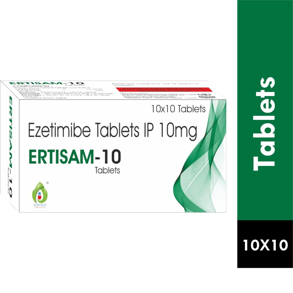 ERTISAM 10 TABLET - EZETIMIBE 10MG TABLET