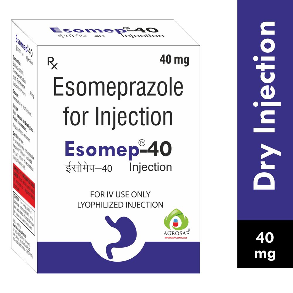 Esomep 40 Injection - Physical Form: Liquid
