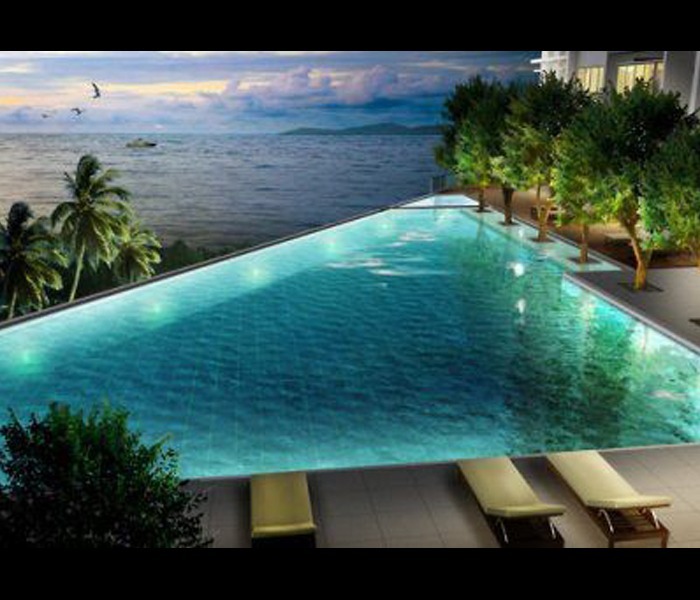 Modern Type Swimming Pool - Color: Blue
