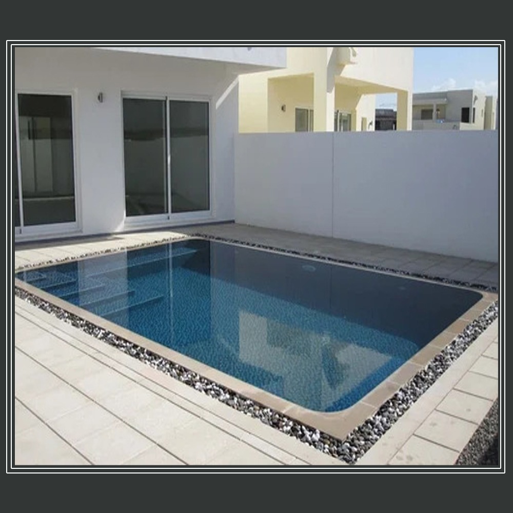 Rectangular Swimming Pool - Color: Blue