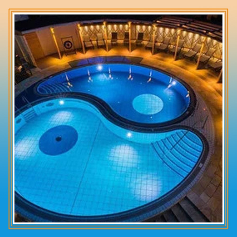 Oval Shaped Swimming Pool