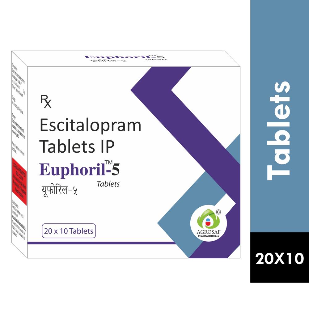 EUPHORIL-5 TABLET - ESCITALOPAM OXALATE 5MG TABLET