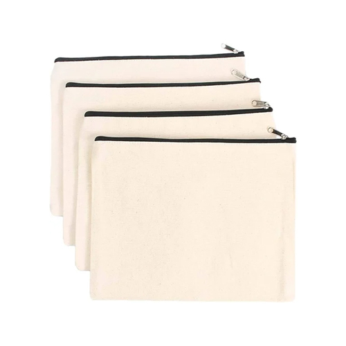 Cotton Zip Pouch