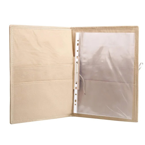 Eco Friendly Paper Presentation File Folder - Shape: Rectangular