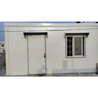 Container Site Office Cabin - Color: Gray