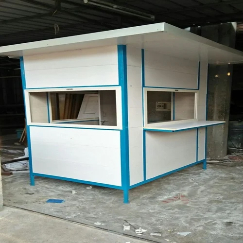 Portable Frp Security Cabin - Color: White