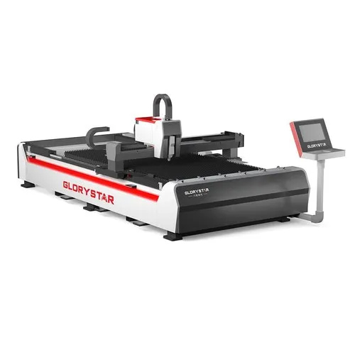 GS-3015 1000 W ओपन टाइप फाइबर मेटल लेज़र कटिंग मशीन