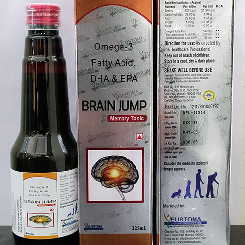 Brain-Jump Syrup ( Omega 3 Fatty Acid EPA-DHA Syrup)
