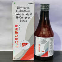 L-ornipar Syrup 200ml (L Ornithine L Aspartate+metadoxine+silymarin)