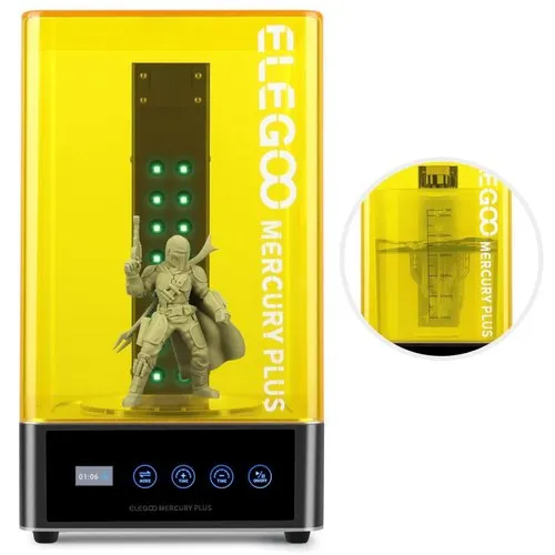 Elegoo Mercury Plus 2 In 1 Wash And Cure 3D Printer - Automation Grade: Automatic