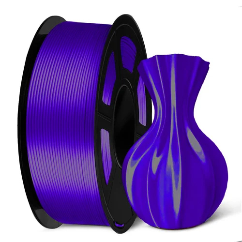 Purple Color Silk PLA Plus 3D Printer Filament