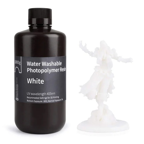 Water Washable Photopolymer White Resin