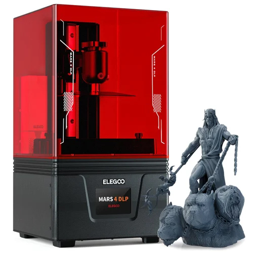 Elegoo Mars 4 Dlp Resin 3D Printer - Automation Grade: Automatic