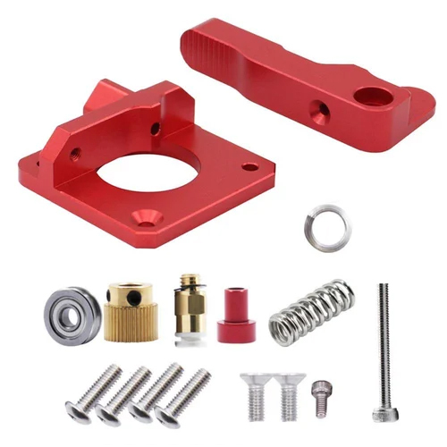 Mk-8 Extruder Feeder - Color: Red